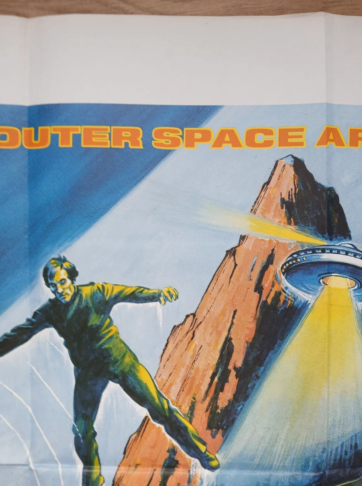 RETURN FROM WITCH MOUNTAIN (1978) orig quad poster -Bette Davis, Christopher Lee, image 4