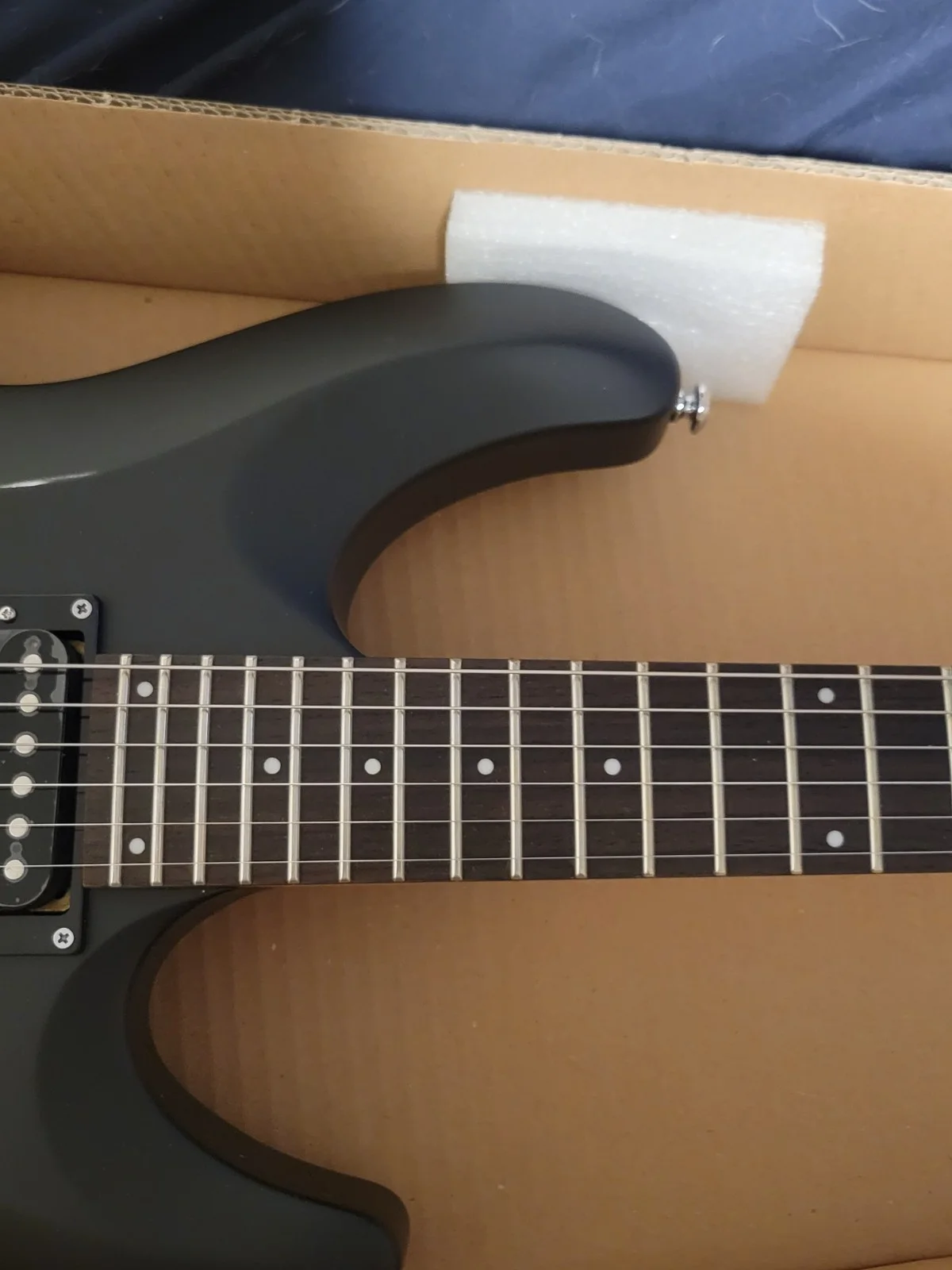 Autographed Disturbed Guitar.2019 Evolution TourHas All 4 Band Members Signature, image 3