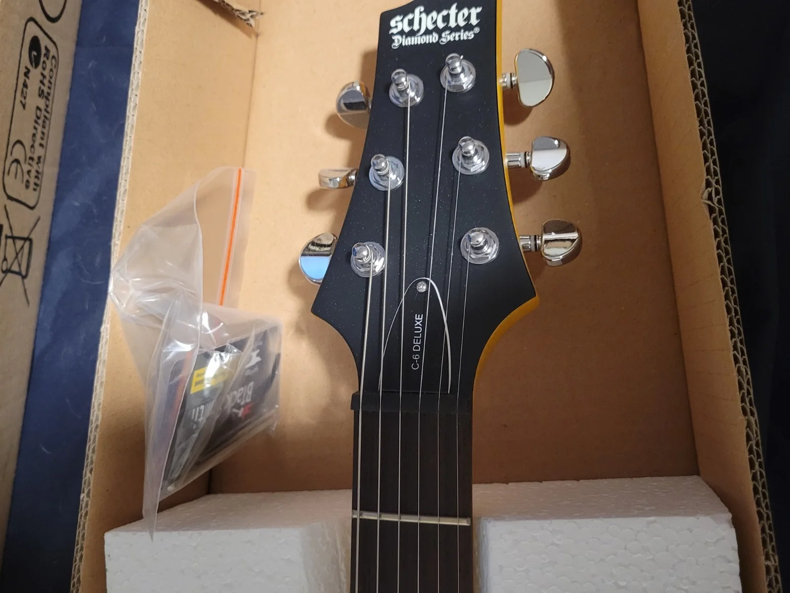 Autographed Disturbed Guitar.2019 Evolution TourHas All 4 Band Members Signature, image 5