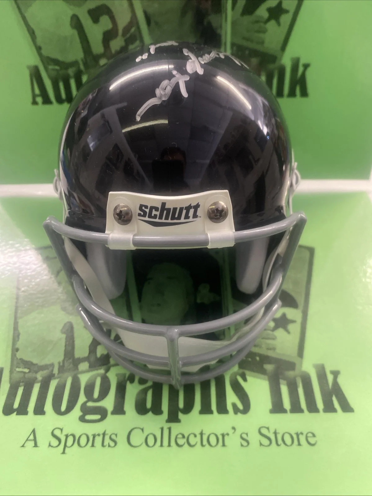 James Hampton — James Hampton Autographed Longest Yard Custom Mini Helmet Caretaker Z1