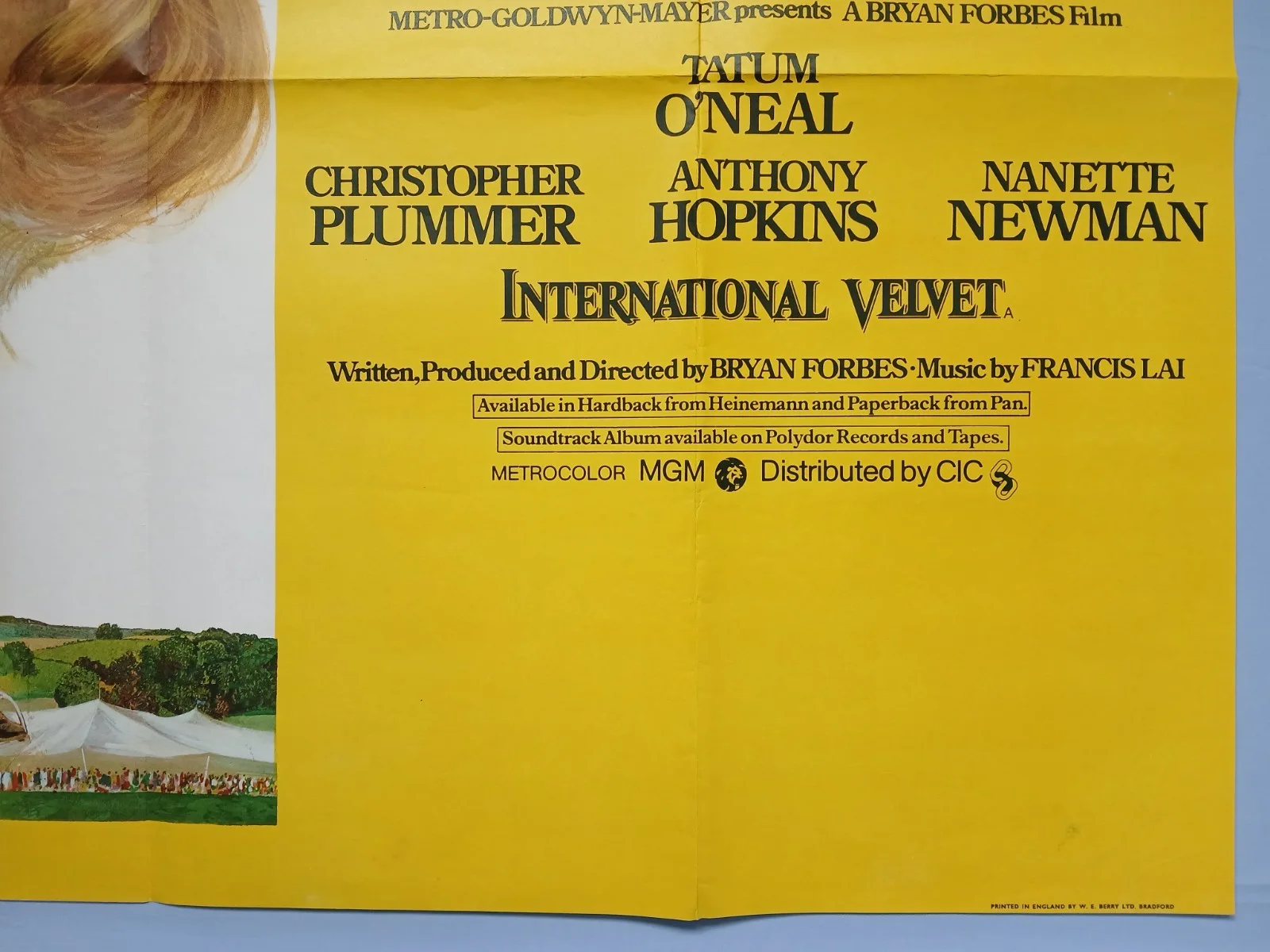 INTERNATIONAL VELVET (1978) original quad poster - Tatum O'Neal, Plummer Hopkins, изображение 5