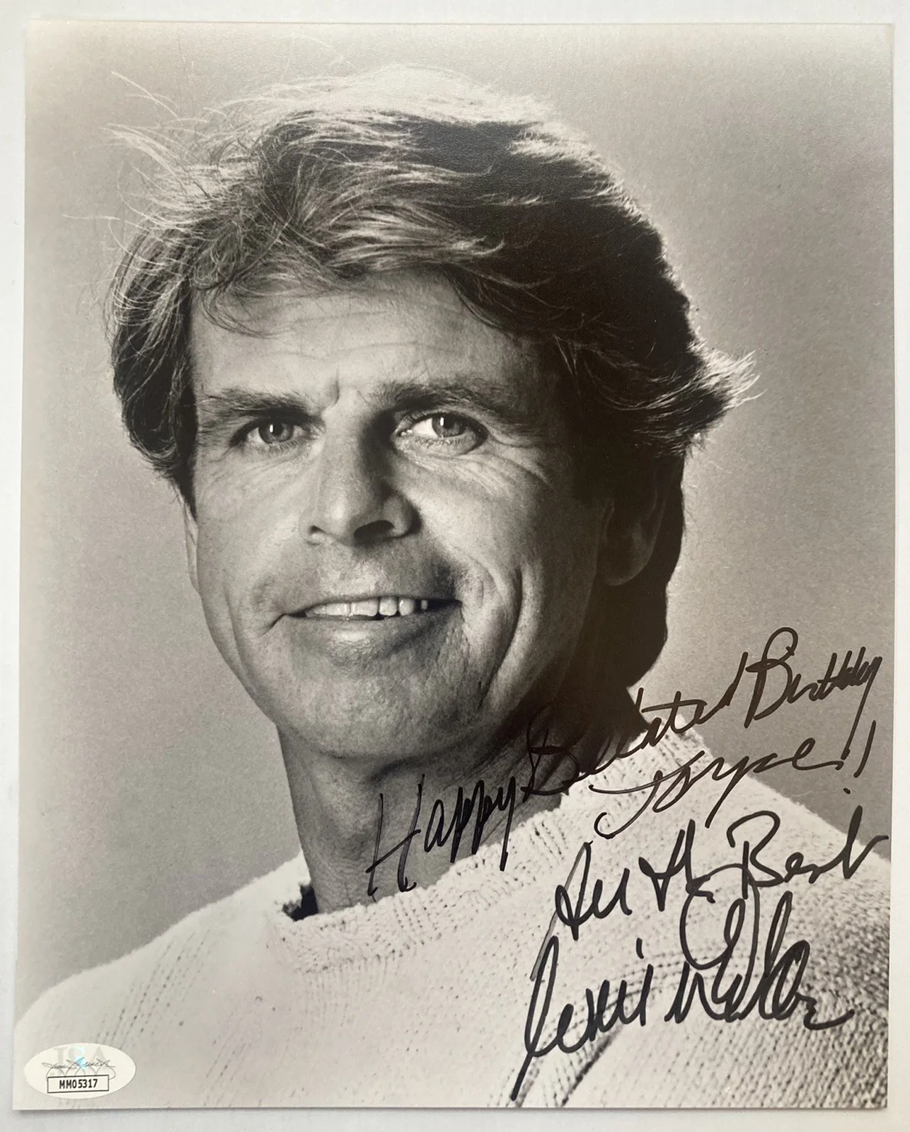 William Devane — Knots Landing 24 William Devane Signed Autograph 8x10 Photo - JSA Cert - FREE SH, изображение 2