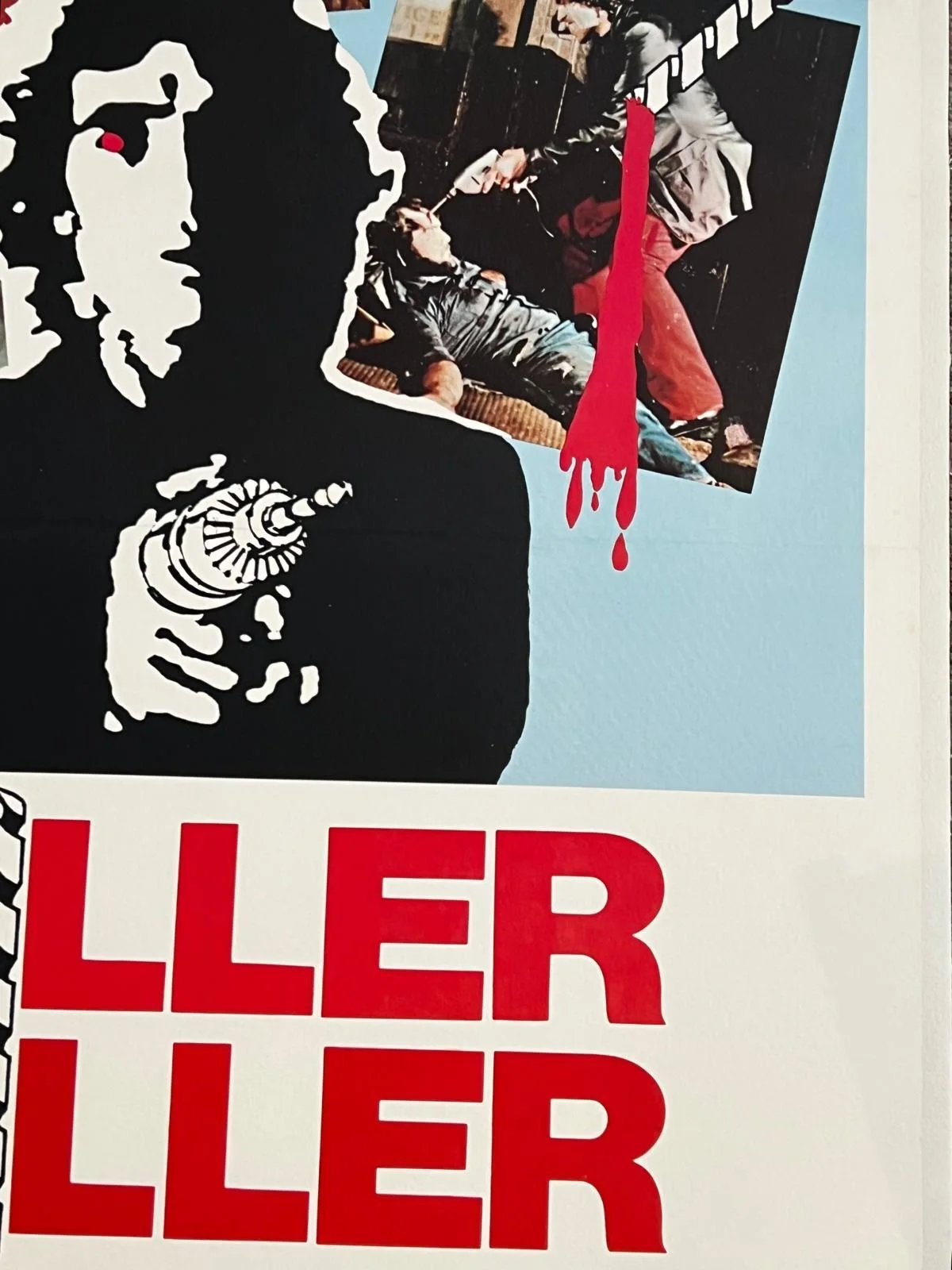Driller Killer US 1 Sheet Original LINEN BACKED Film Poster 27 x 41" 1979, image 2