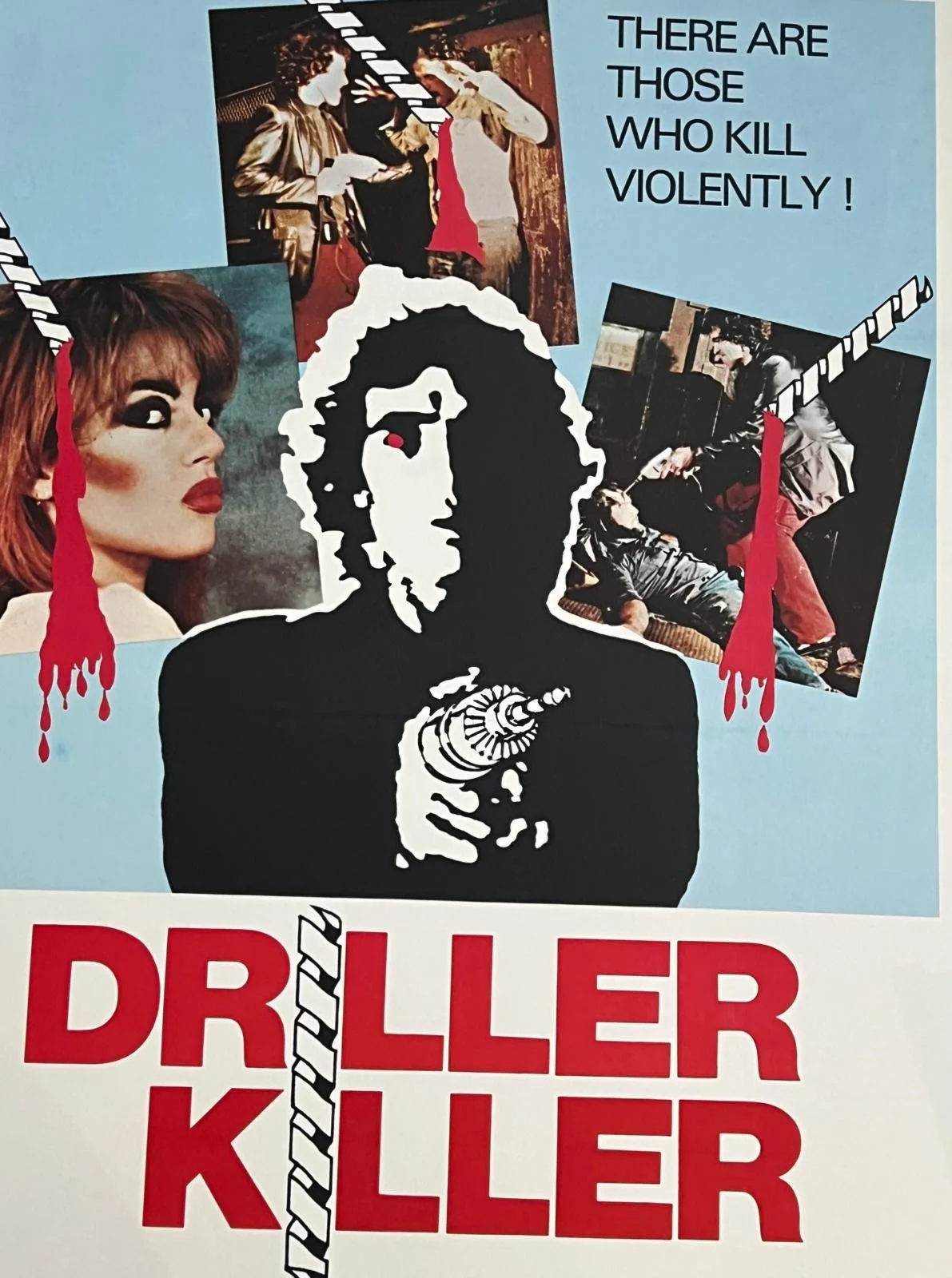 Driller Killer US 1 Sheet Original LINEN BACKED Film Poster 27 x 41" 1979, image 4