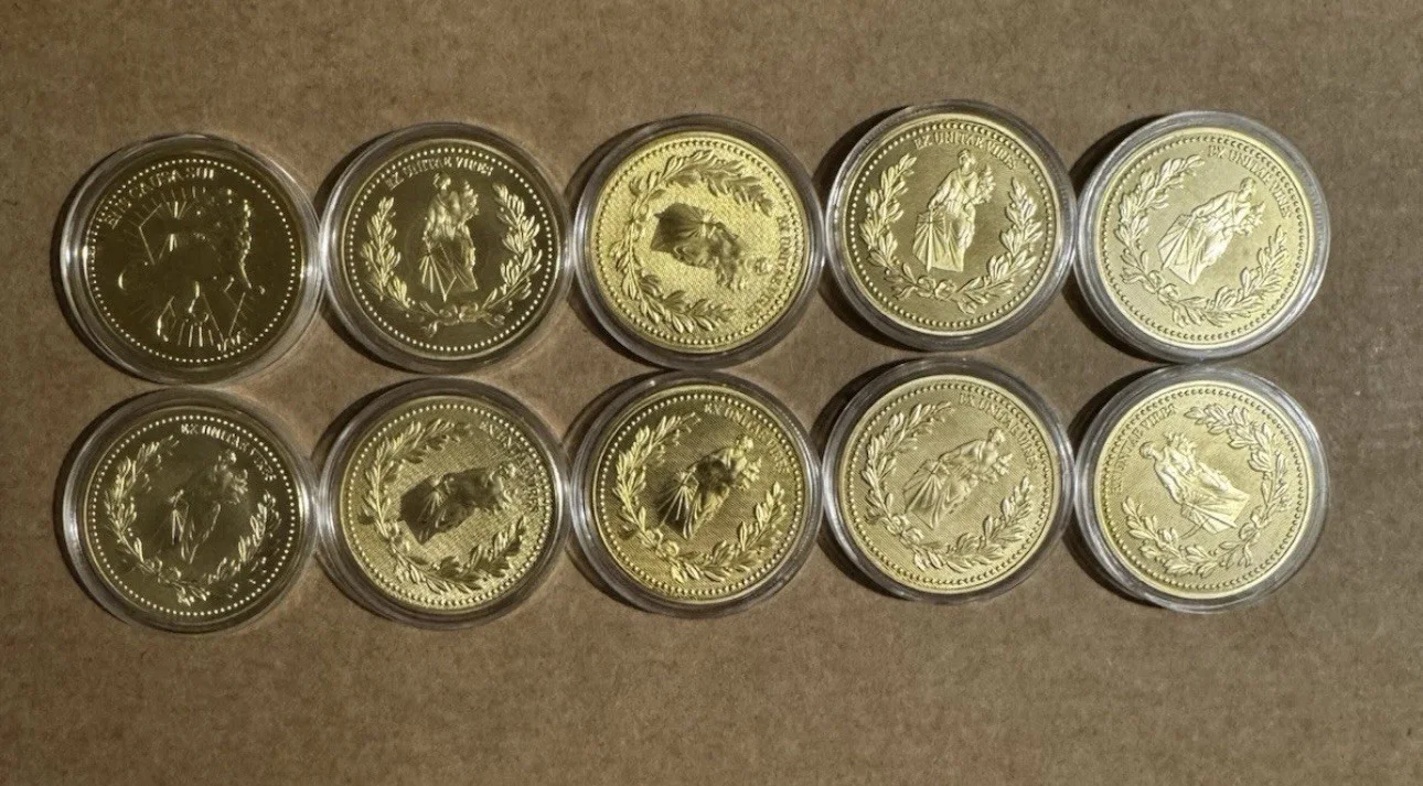 10 pcs Continental hotel Coin Card Blood Oath Marker John Wick Coin, image 2