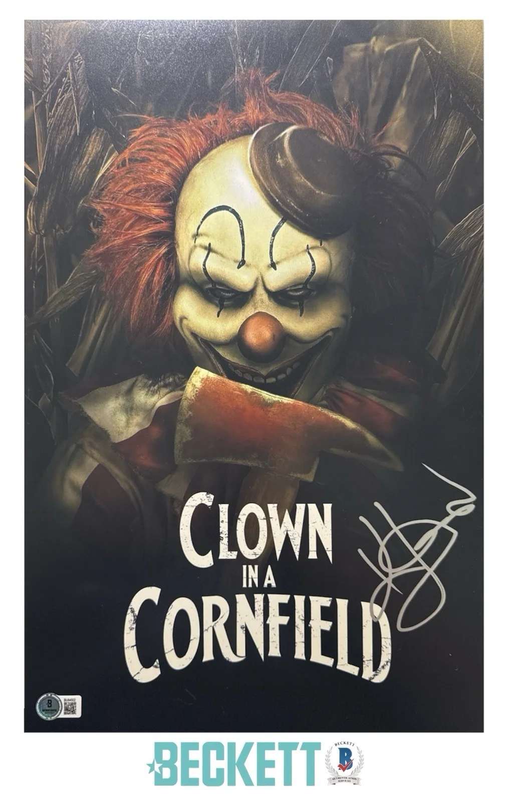Kevin Durand — Kevin Durand Signed 11x17 Clown In A Cornfield Arthur Hill Photo Poster Beckett