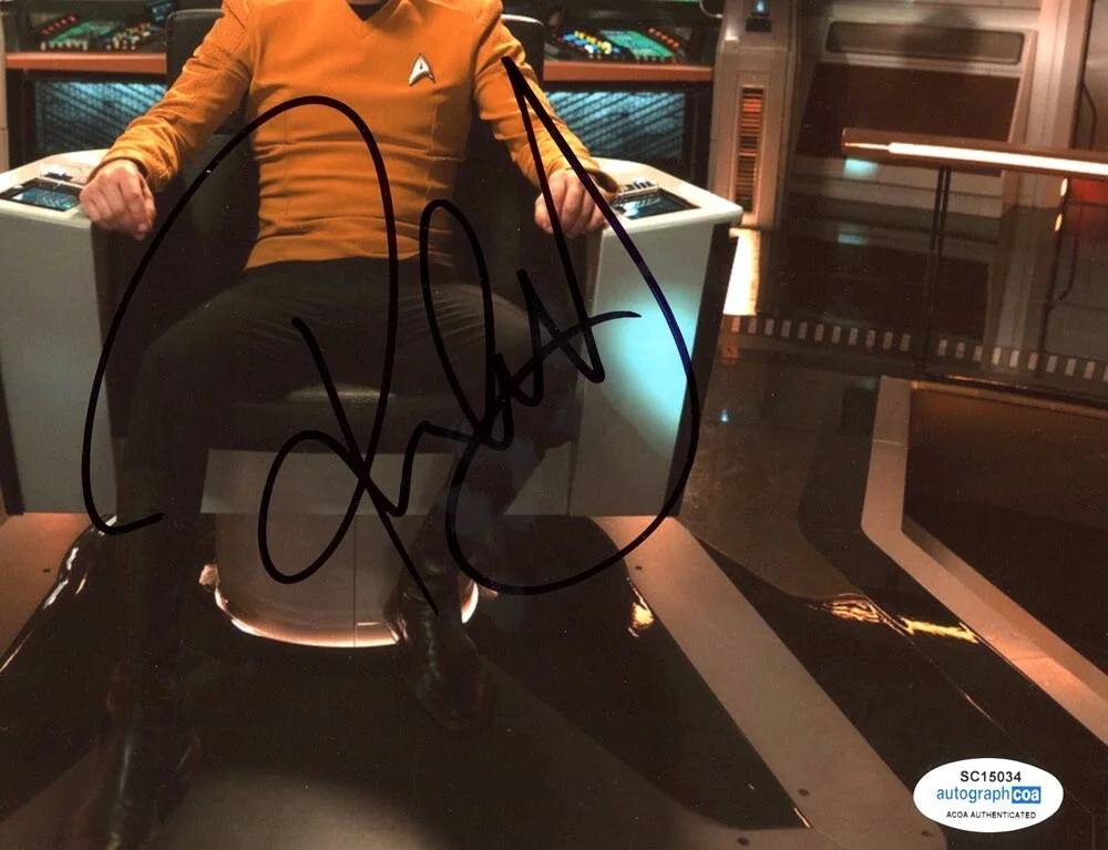 PAUL WESLEY — Paul Wesley signed "STAR TREK" 8x10 Photo a PROOF Captain James T. Kirk ACOA COA, image 4