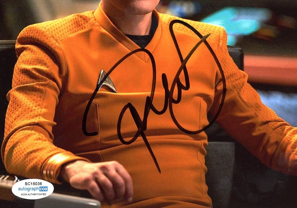 PAUL WESLEY — Paul Wesley signed "STAR TREK" 8x10 Photo c PROOF Captain James T. Kirk ACOA COA, изображение 4