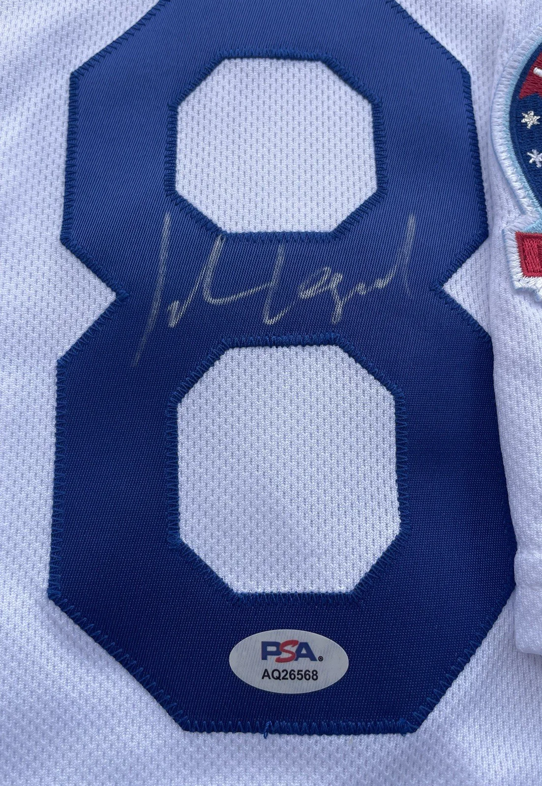 John Legend Signed Autographed Los Angeles Dodgers Replica Jersey Psa/Dna Coa, изображение 3