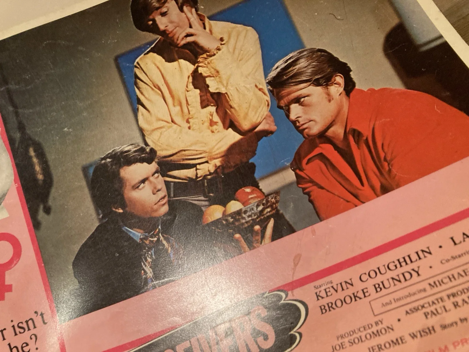 Vintage Film Advert Advertising Gay Deceivers Lobby Card 1969 Movie Memorabilia, изображение 2