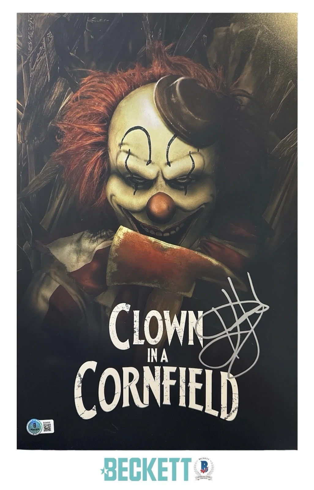 Kevin Durand — Kevin Durand Signed 11x17 Clown In A Cornfield Arthur Hill Photo Poster Beckett