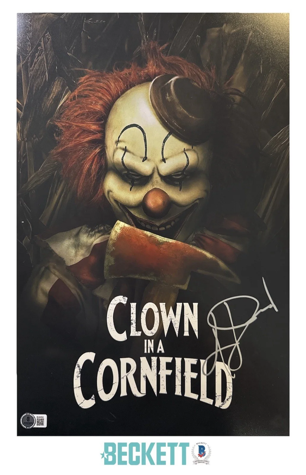 Kevin Durand — Kevin Durand Signed 11x17 Clown In A Cornfield Arthur Hill Photo Poster Beckett