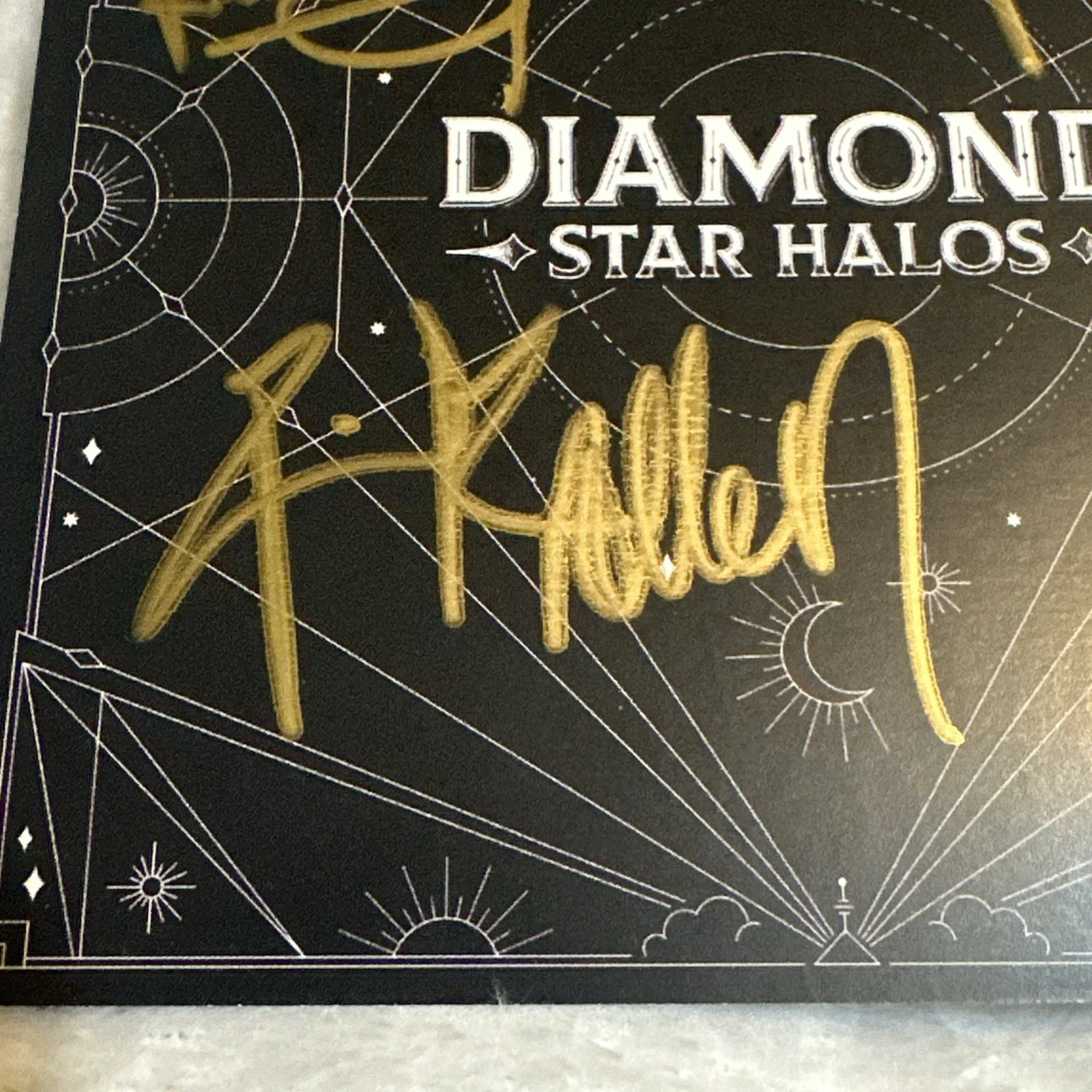 Def Leppard Diamond Star Halos CD Signed Art Card Autographed Rock Collectible, изображение 5