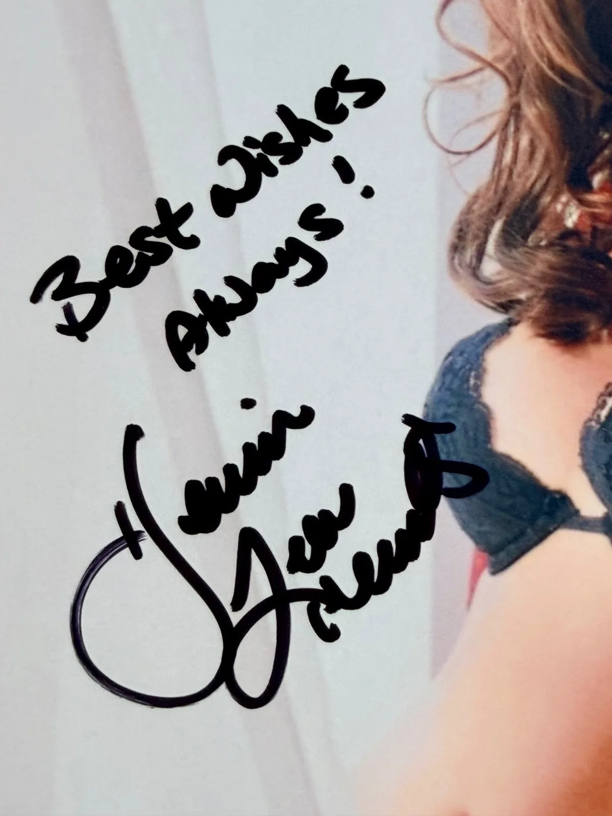 Jennifer Love Hewitt — Jennifer Love Hewitt Signed 8.5x11 Photo Autograph Inscribed COA, изображение 2