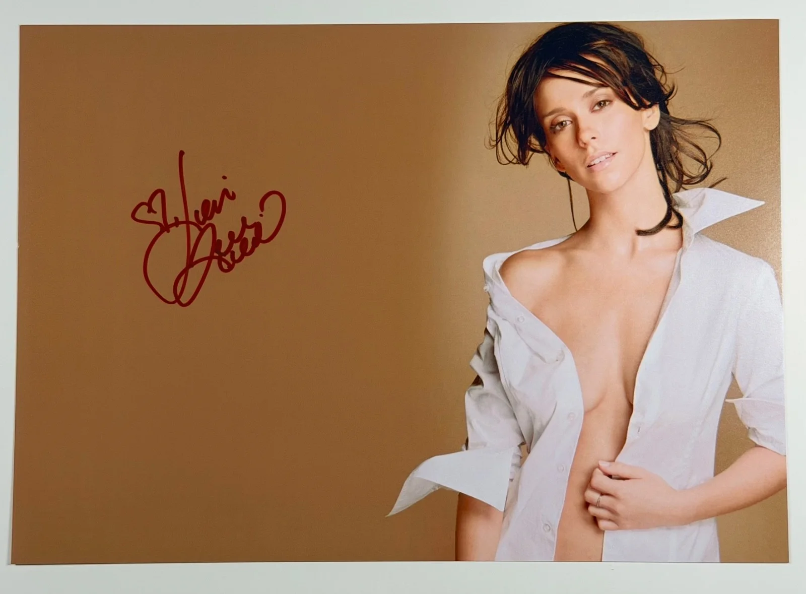 Jennifer Love Hewitt — Jennifer Love Hewitt Signed 8.5x11 Photo Autograph COA Glamour