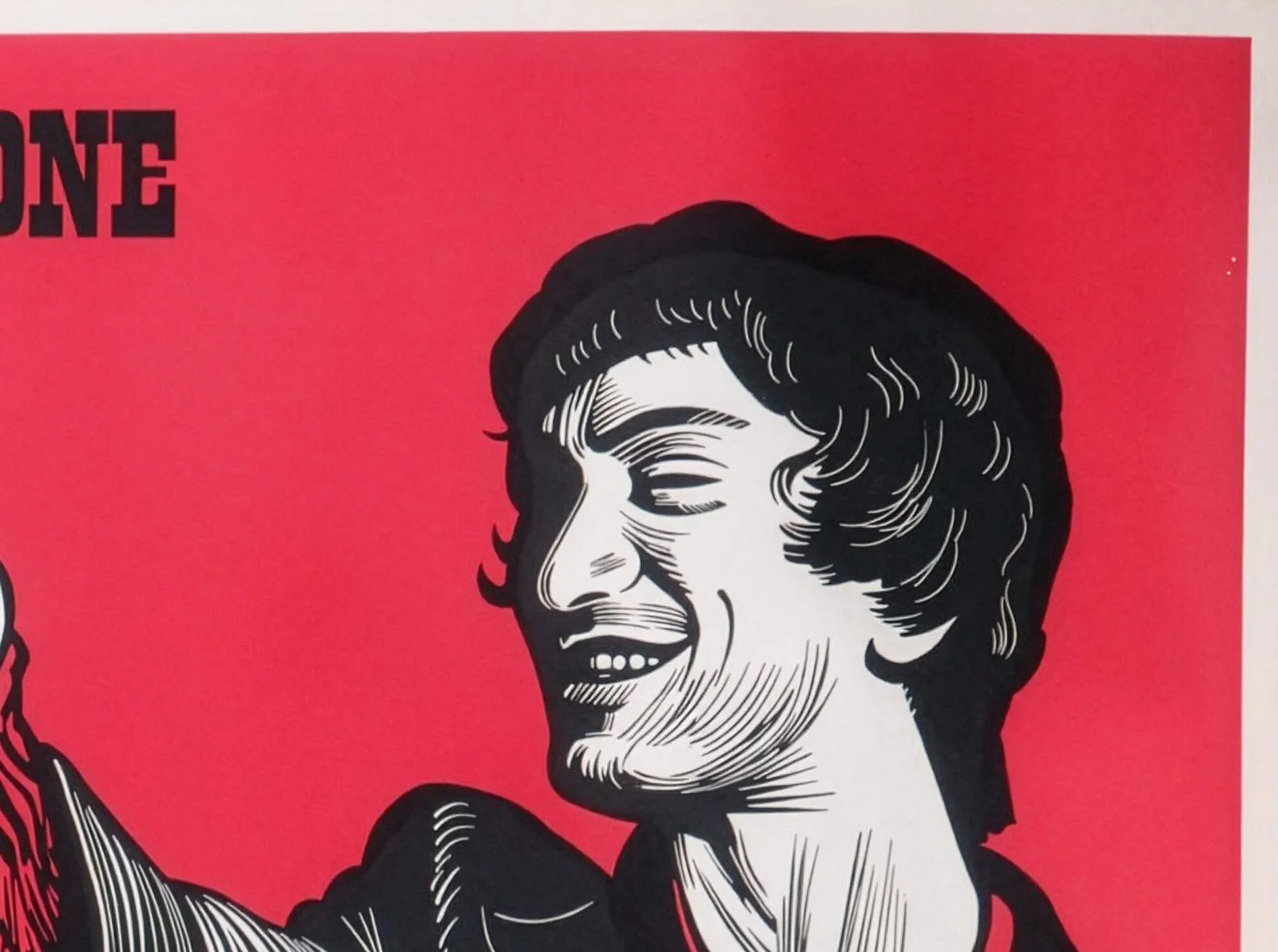 Mean Streets 1973 Academy Cinema UK Quad Film Poster, Peter Strausfeld, изображение 4