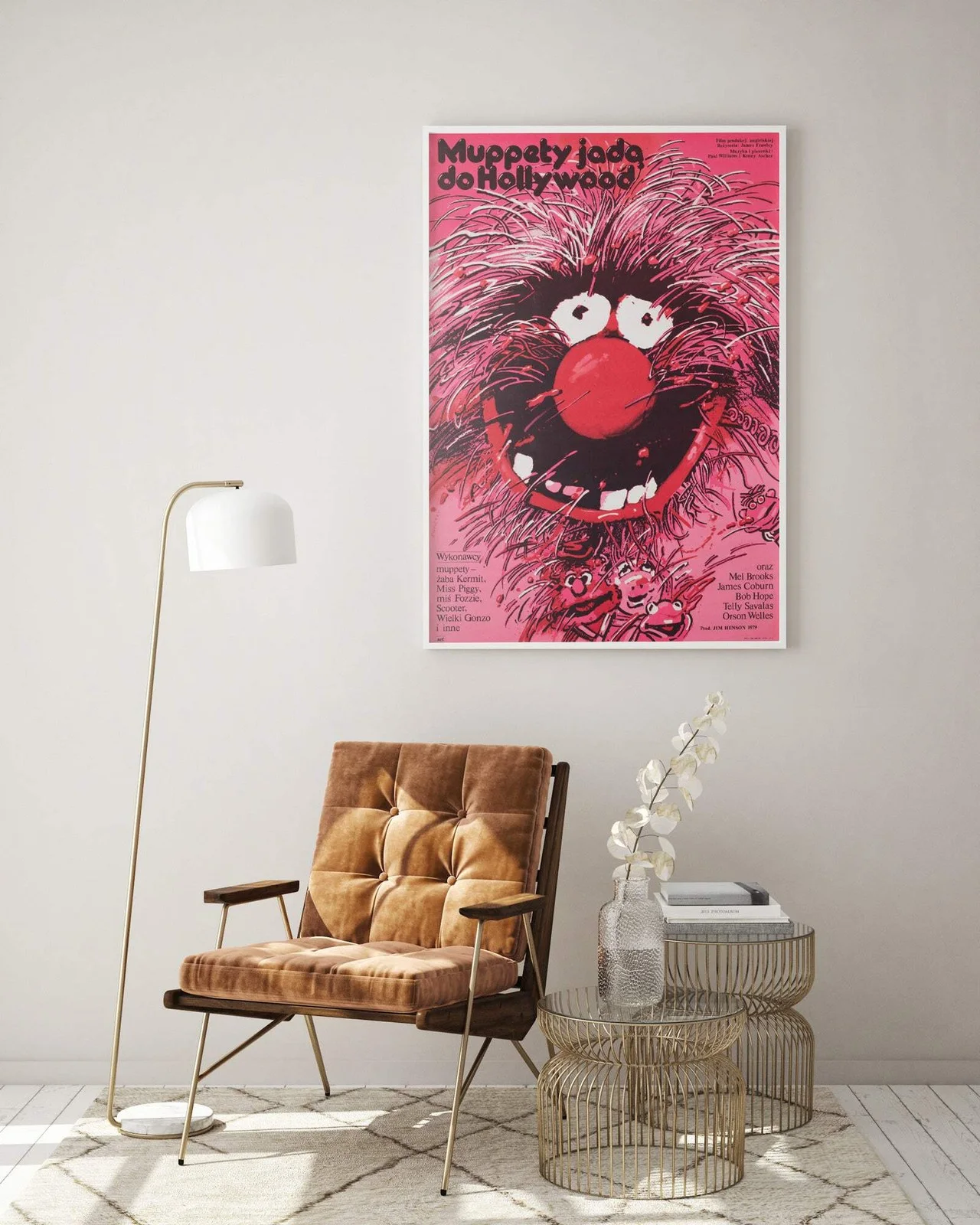 The Muppet Movie 1982 Polish B1 Film Poster, Waldemar Swierzy, изображение 2