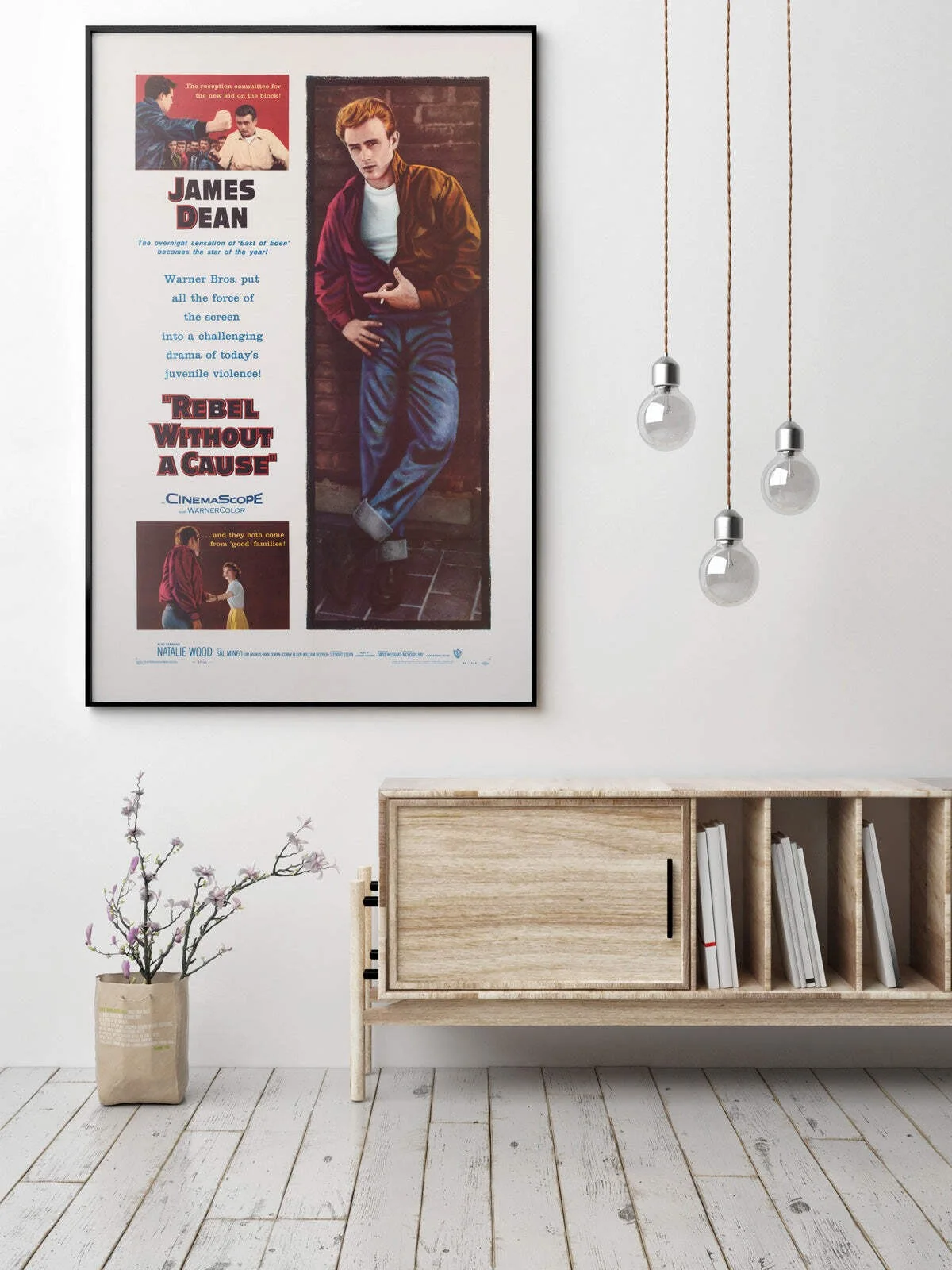 Rebel Without A Cause 1955 US 1 Sheet Film Poster, image 2