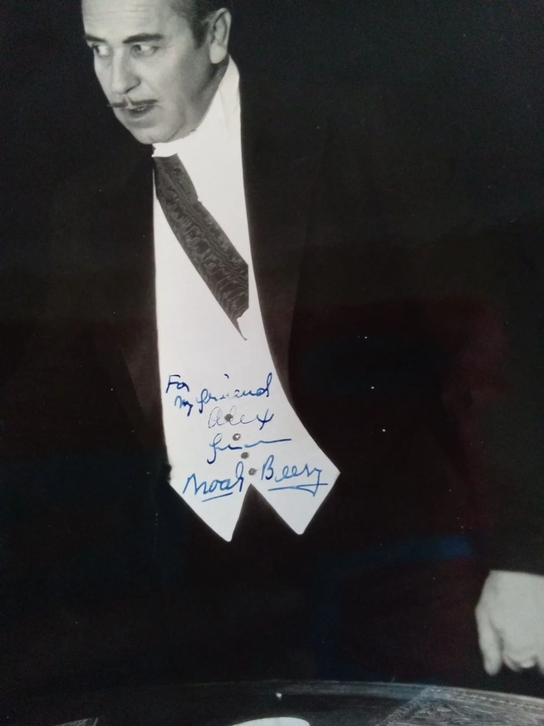 Noah Beery Sr Signed Photo JSA Authenticated Silent Film Villain Mark Of Zorro, изображение 3