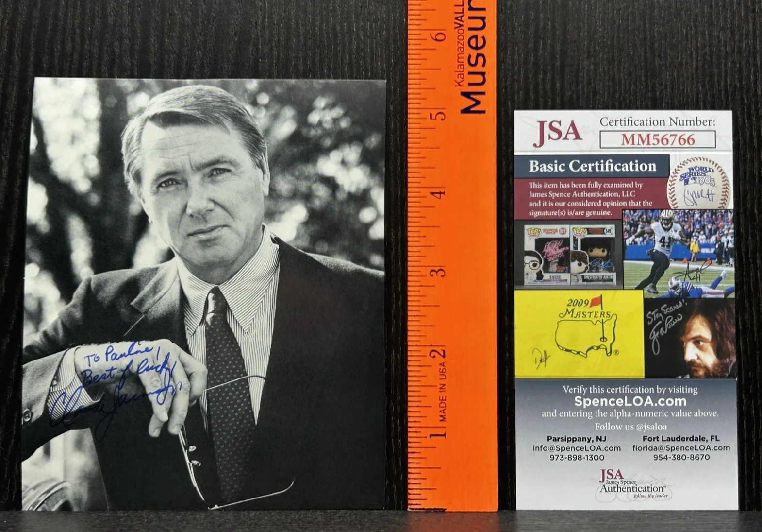 Claude Jarman Jr — *** CLAUDE JARMAN JR. SMALL SIGNED PHOTO *** JSA COA Autograph * THE YEARLING, изображение 2