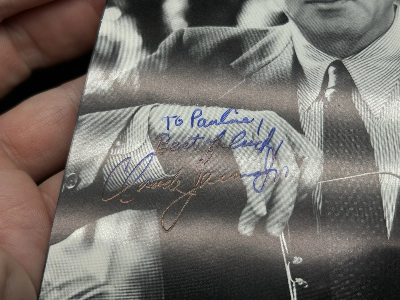Claude Jarman Jr — *** CLAUDE JARMAN JR. SMALL SIGNED PHOTO *** JSA COA Autograph * THE YEARLING, изображение 3