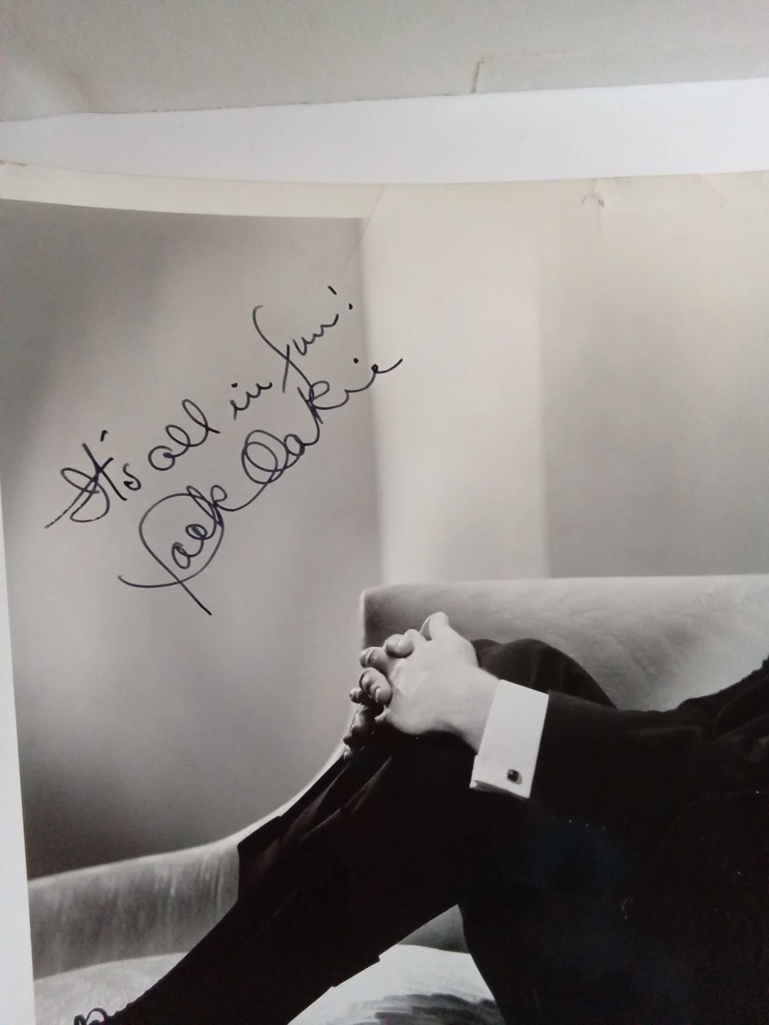 Jack Oakie Signed 8x10 Photo JSA Authenticated The Great Director Actor, изображение 3