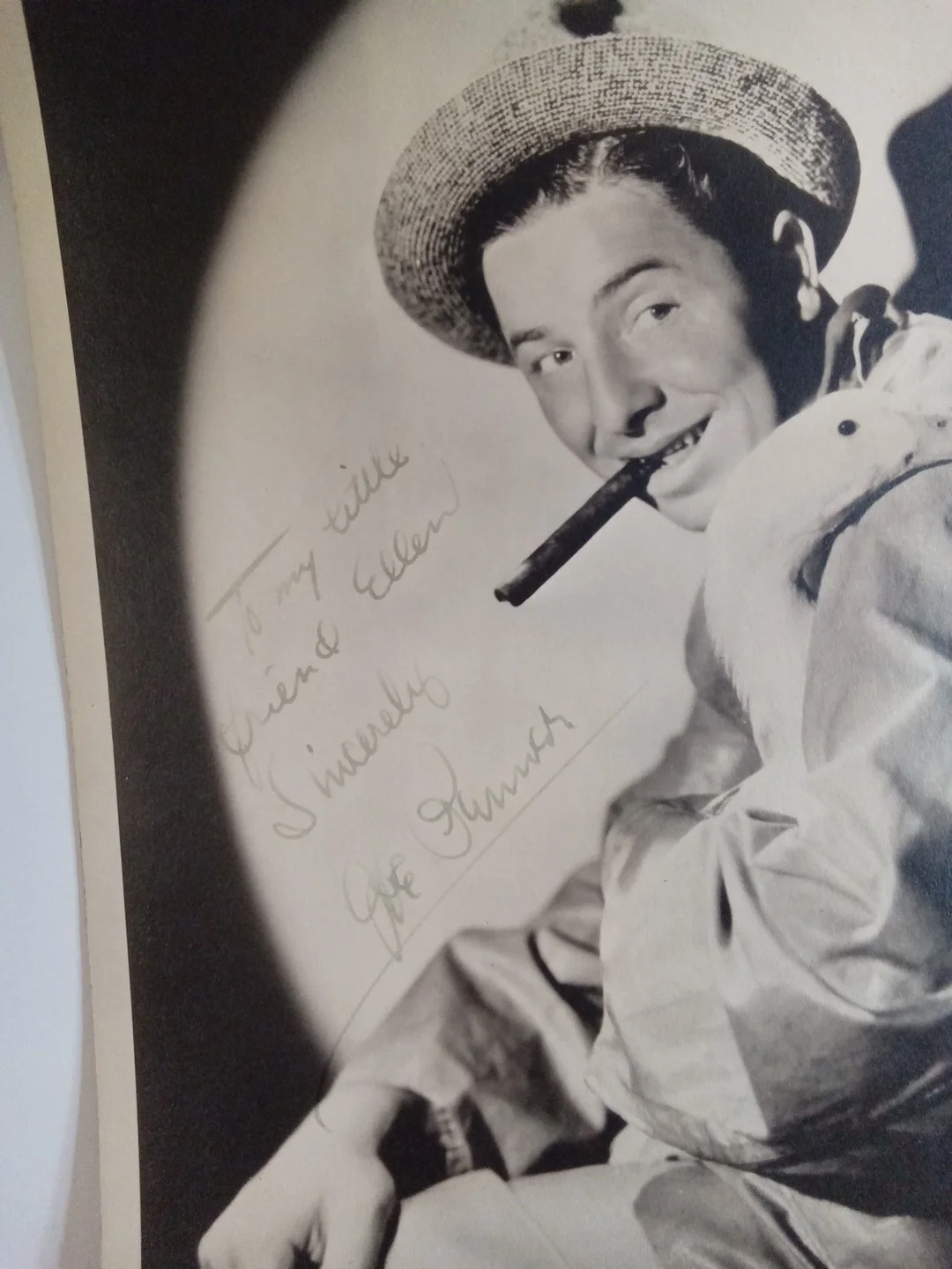 Joe Penner Signed 8x10 Photo JSA Wanna Buy A Duck Comedian, изображение 3