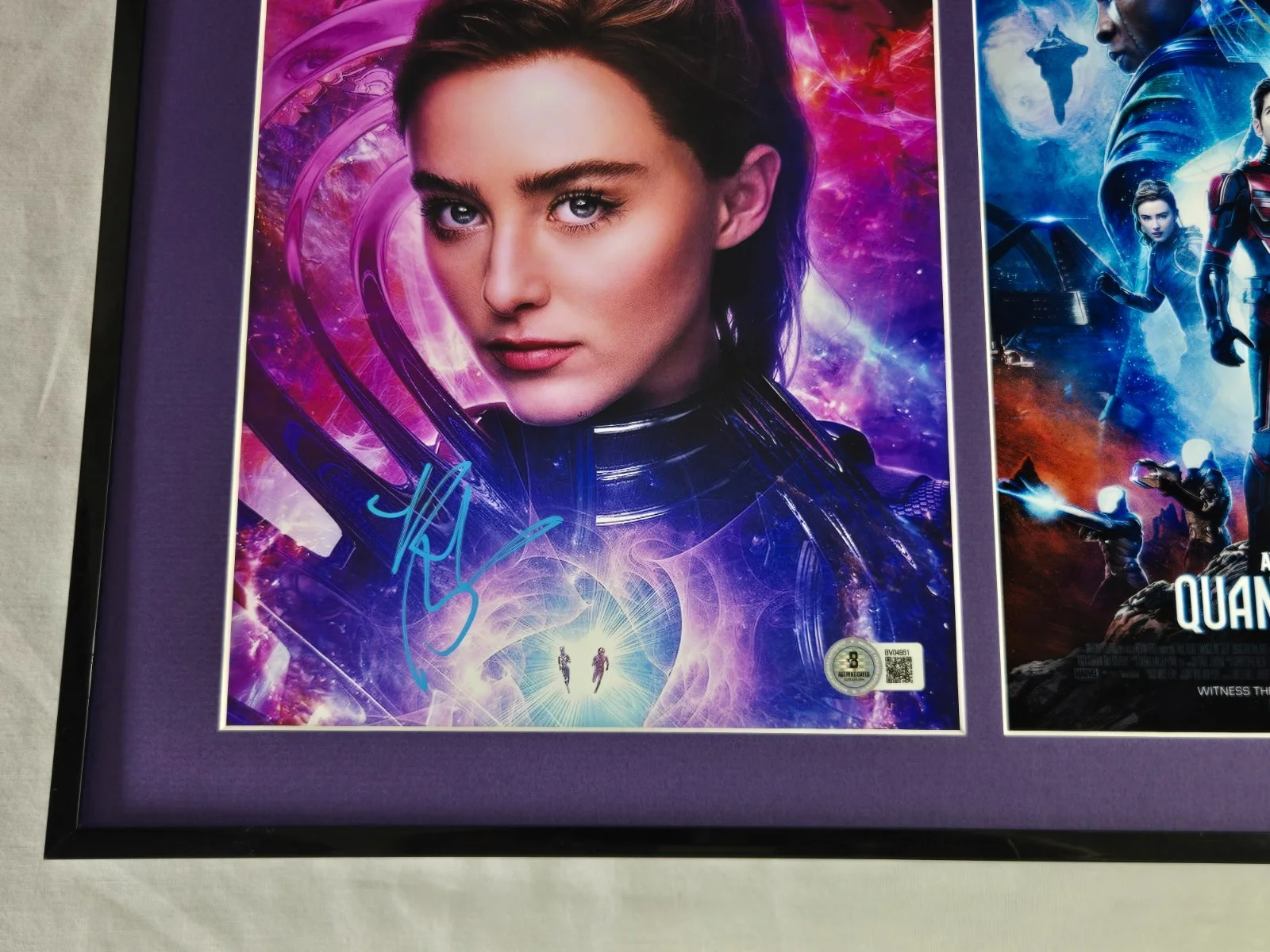 Kathryn Newton Signed Framed 12x18 Photo Display BECKETT Quantumania, изображение 2