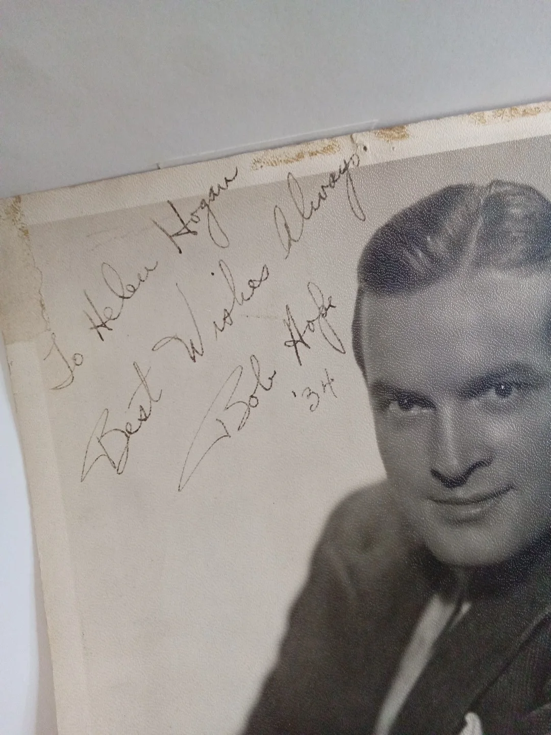 Bob Hope Signed Inscribed 8x10 Photo JSA Comediaj Hollywood Legend, изображение 3