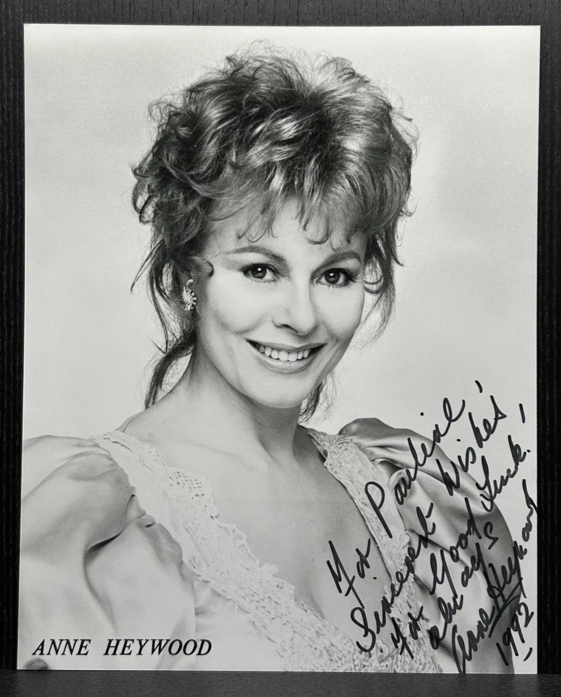 Anne Heywood — *** ANNE HEYWOOD HAND SIGNED PHOTO *** JSA COA Autograph * THE FOX, THE CHAIRMAN, изображение 2
