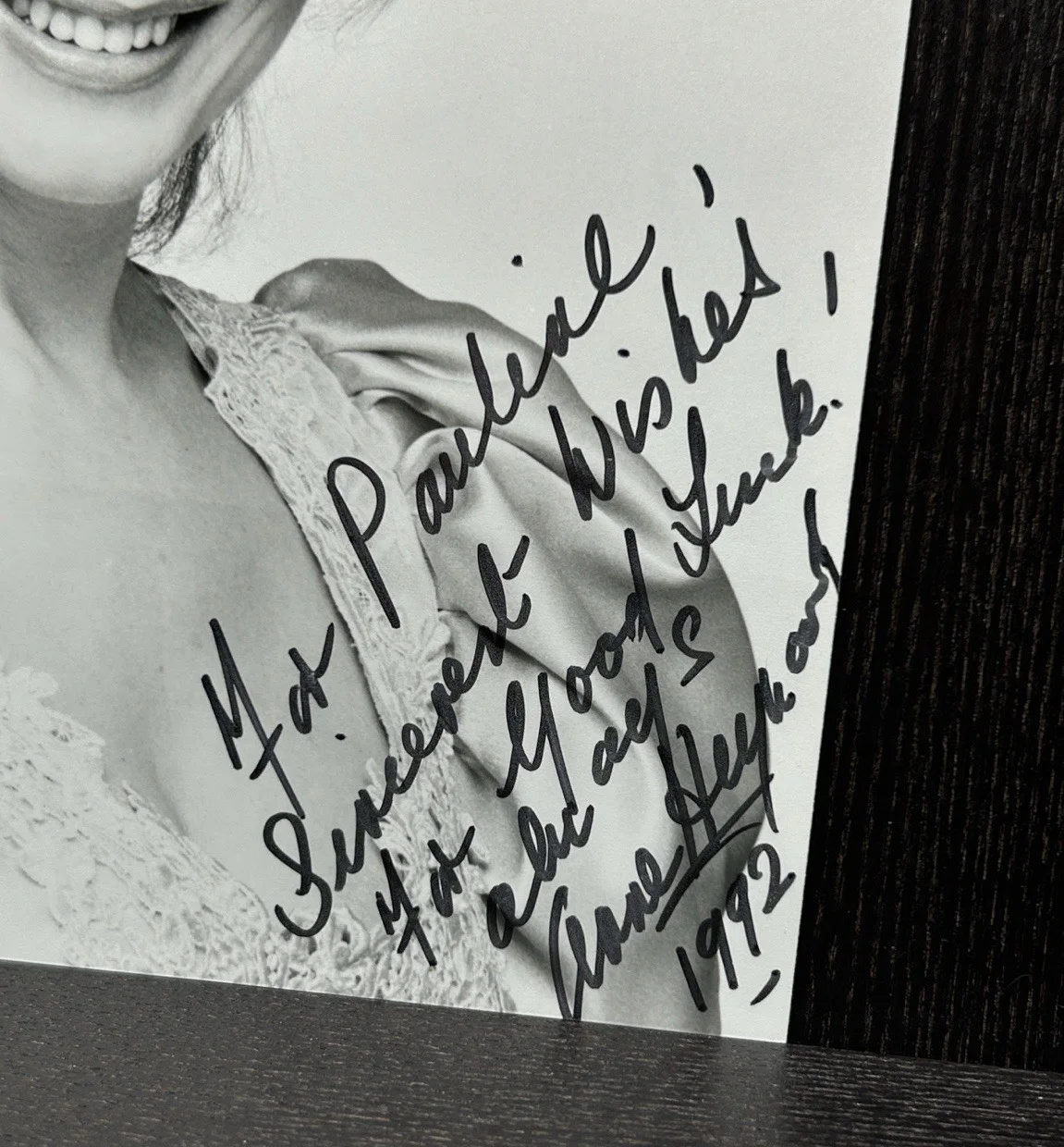 Anne Heywood — *** ANNE HEYWOOD HAND SIGNED PHOTO *** JSA COA Autograph * THE FOX, THE CHAIRMAN, изображение 3