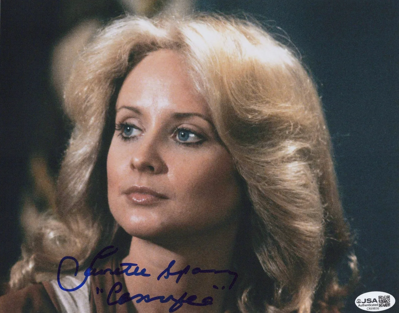 Laurette Spang — Battlestar Galactica- Laurette Spang signed Cassiopeia 8x10 photo JSA COA