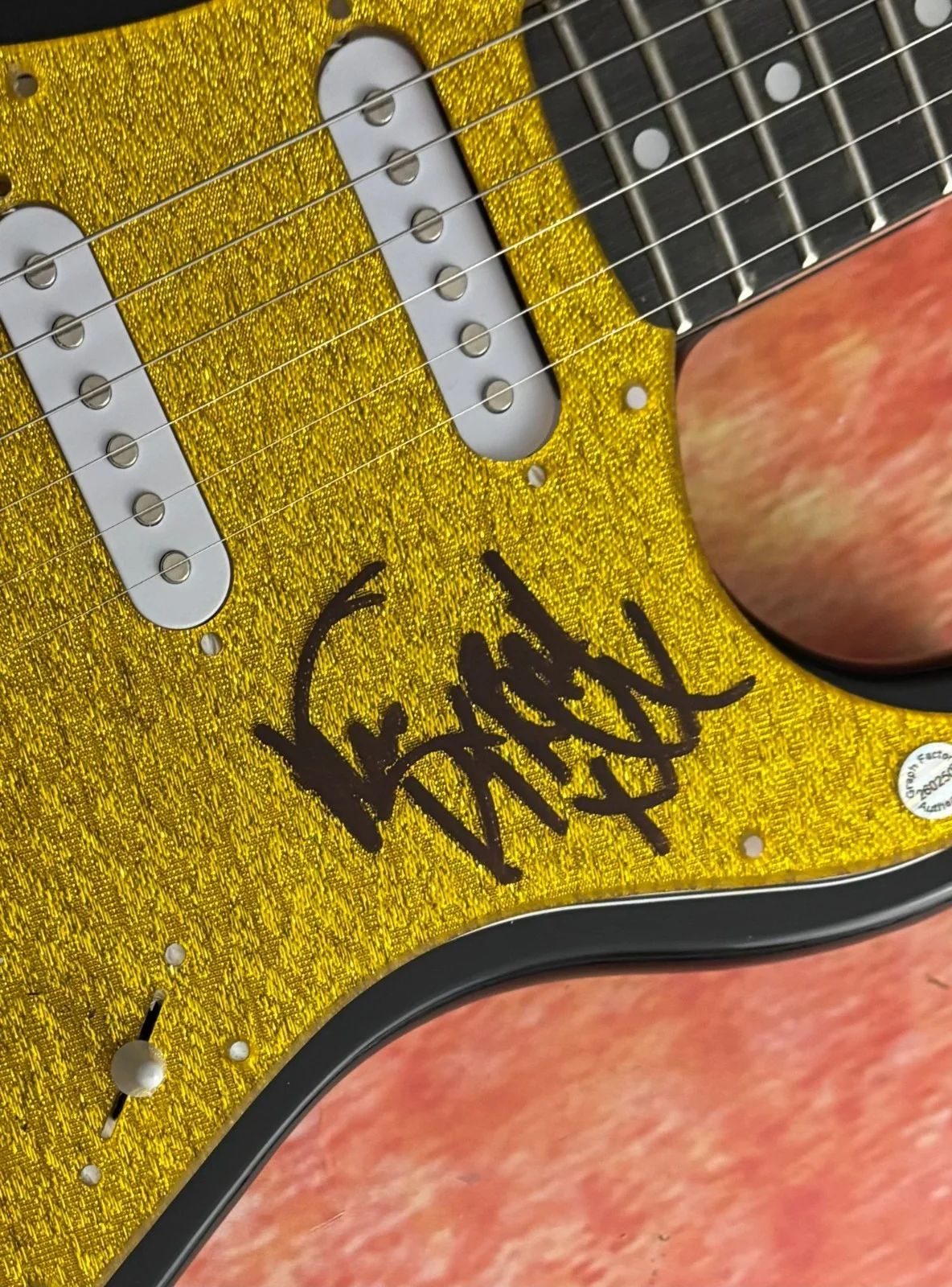 GFA Green Day Band Bassist * MIKE DIRNT * Signed Electric Guitar PROOF COA, изображение 4