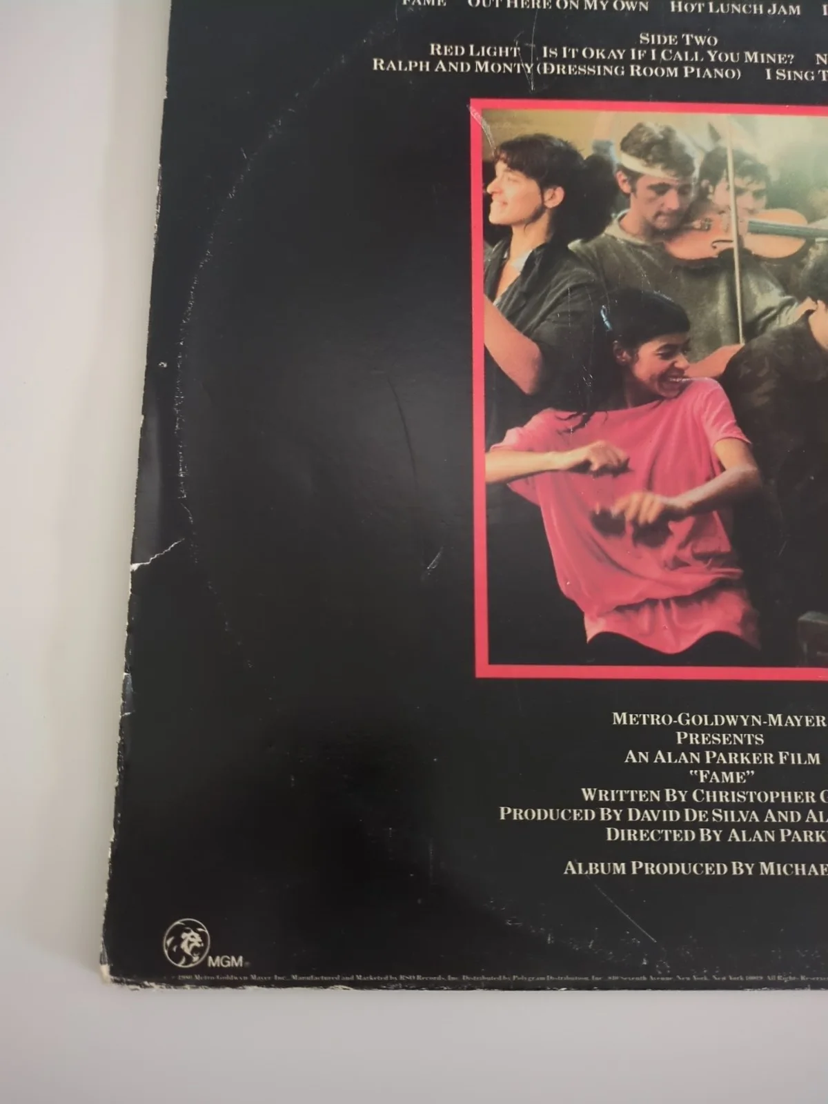 Fame The Original Motion Picture Soundtrack Vinyl Album LP Vintage 1980 Classic, изображение 5