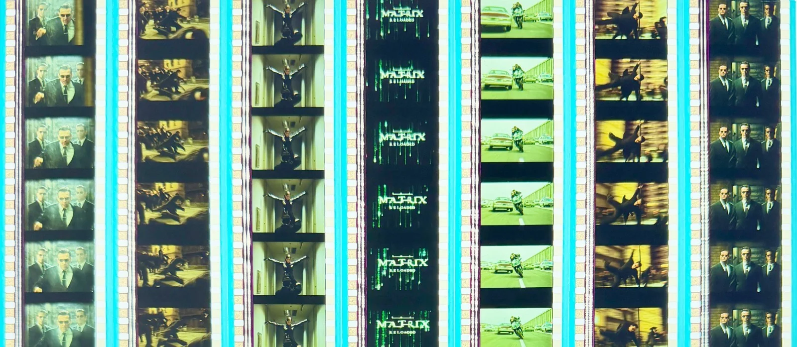 The Matrix Reloaded (2003) Very Rare Unmounted 35mm Genuine Film Cells, изображение 4