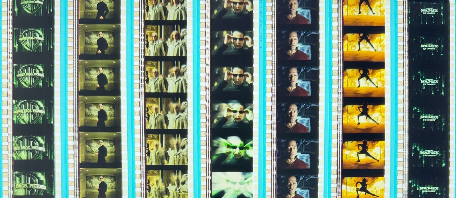 The Matrix Reloaded (2003) Very Rare Unmounted 35mm Genuine Film Cells, изображение 5