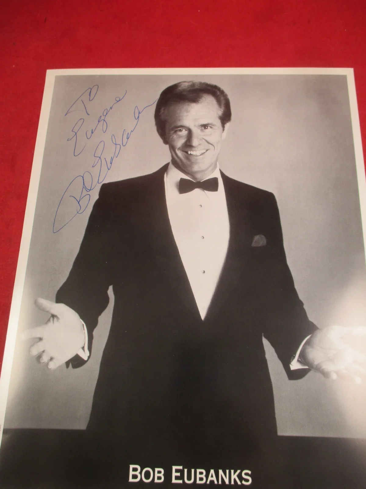 Bob Eubanks — Bob Eubanks Signed Autographed 8 x 10 Photo Game Show Host Newlywed Game B, изображение 5