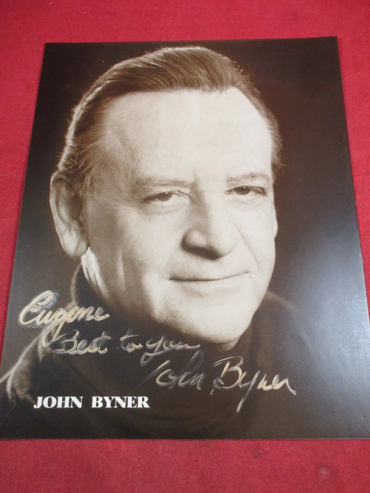 John Byner Signed 8x10 Photo - Soap, Love Boat, Married... With Children, image 5