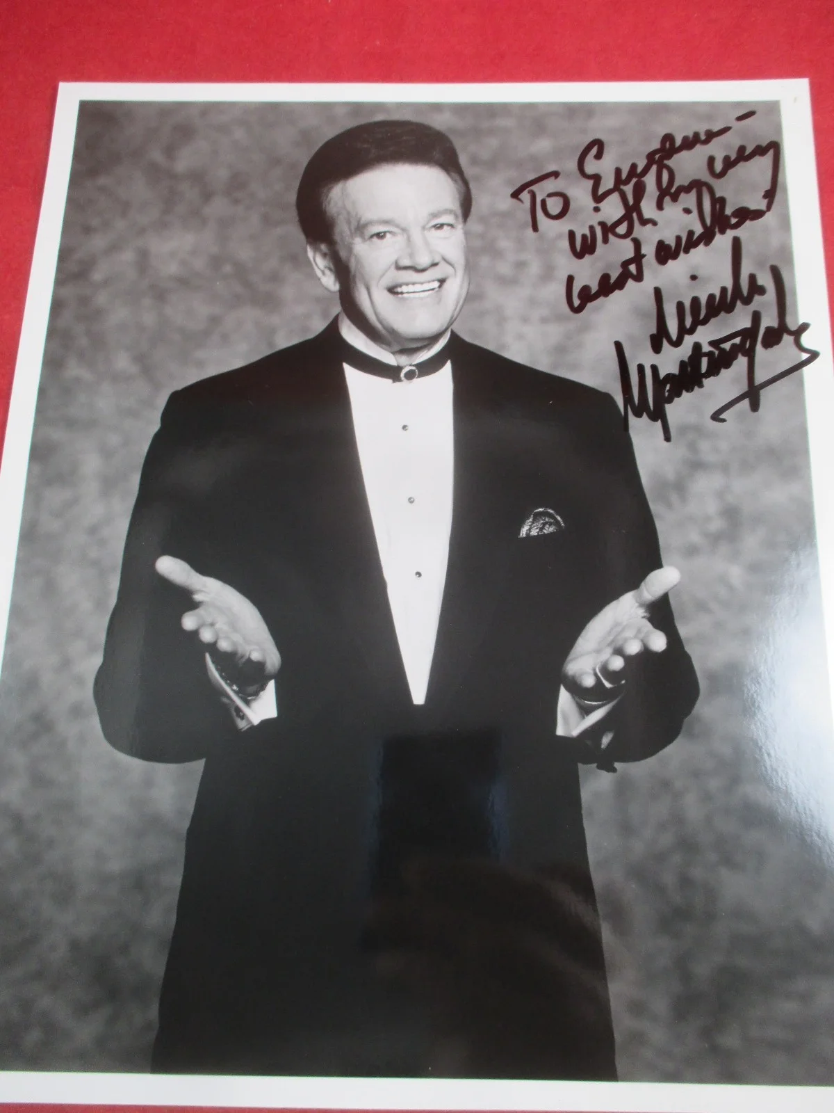 Wink Martindale Signed Autographed 8X10 Photo personalized, image 5