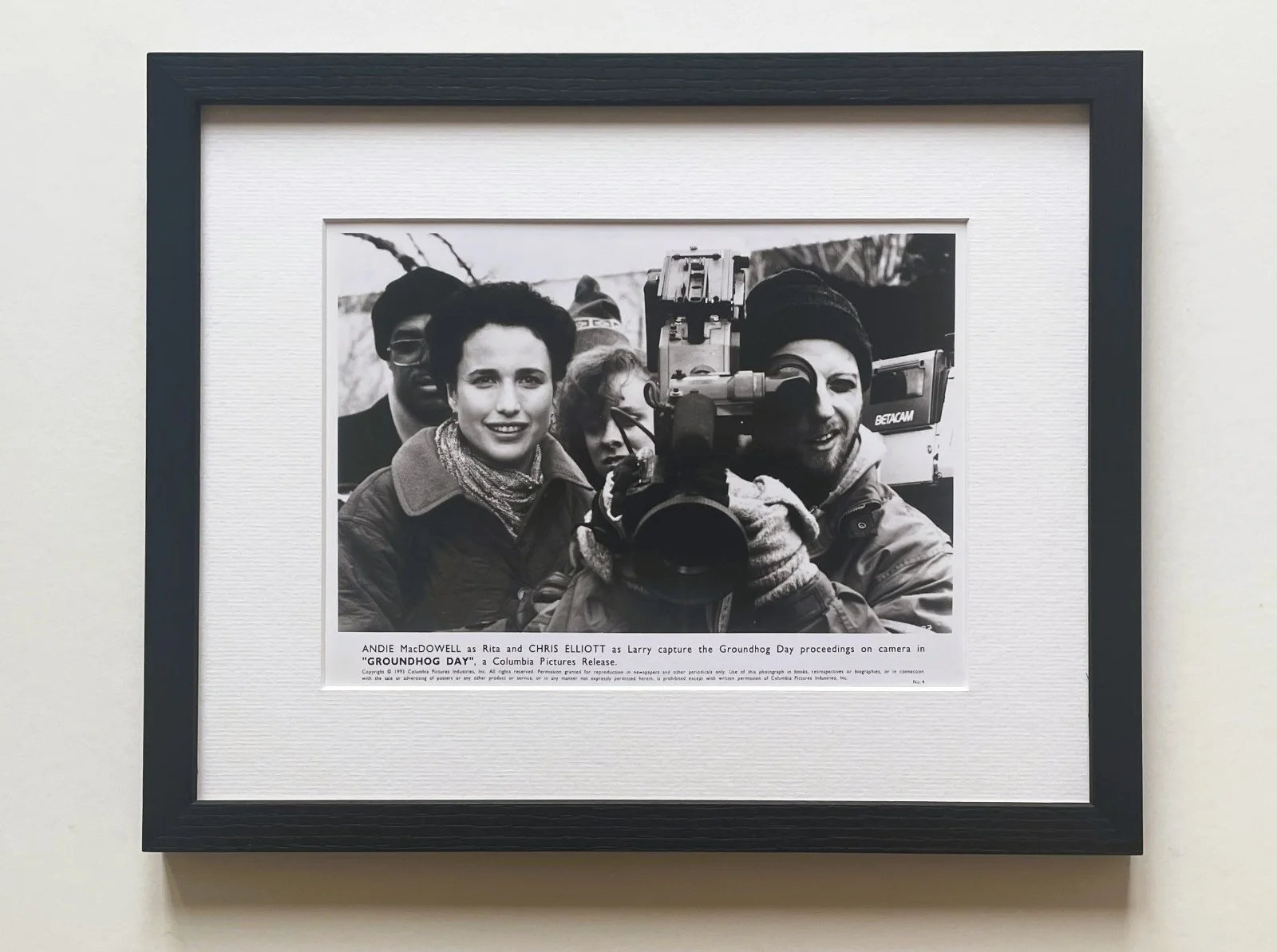 Groundhog Day Photo Framed Original 7X9 Inch B&W Press Publicity Still, image 2