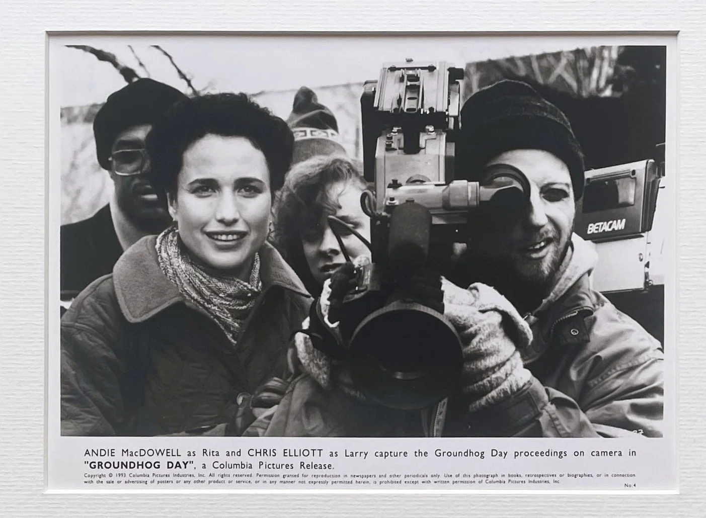 Groundhog Day Photo Framed Original 7X9 Inch B&W Press Publicity Still, image 3