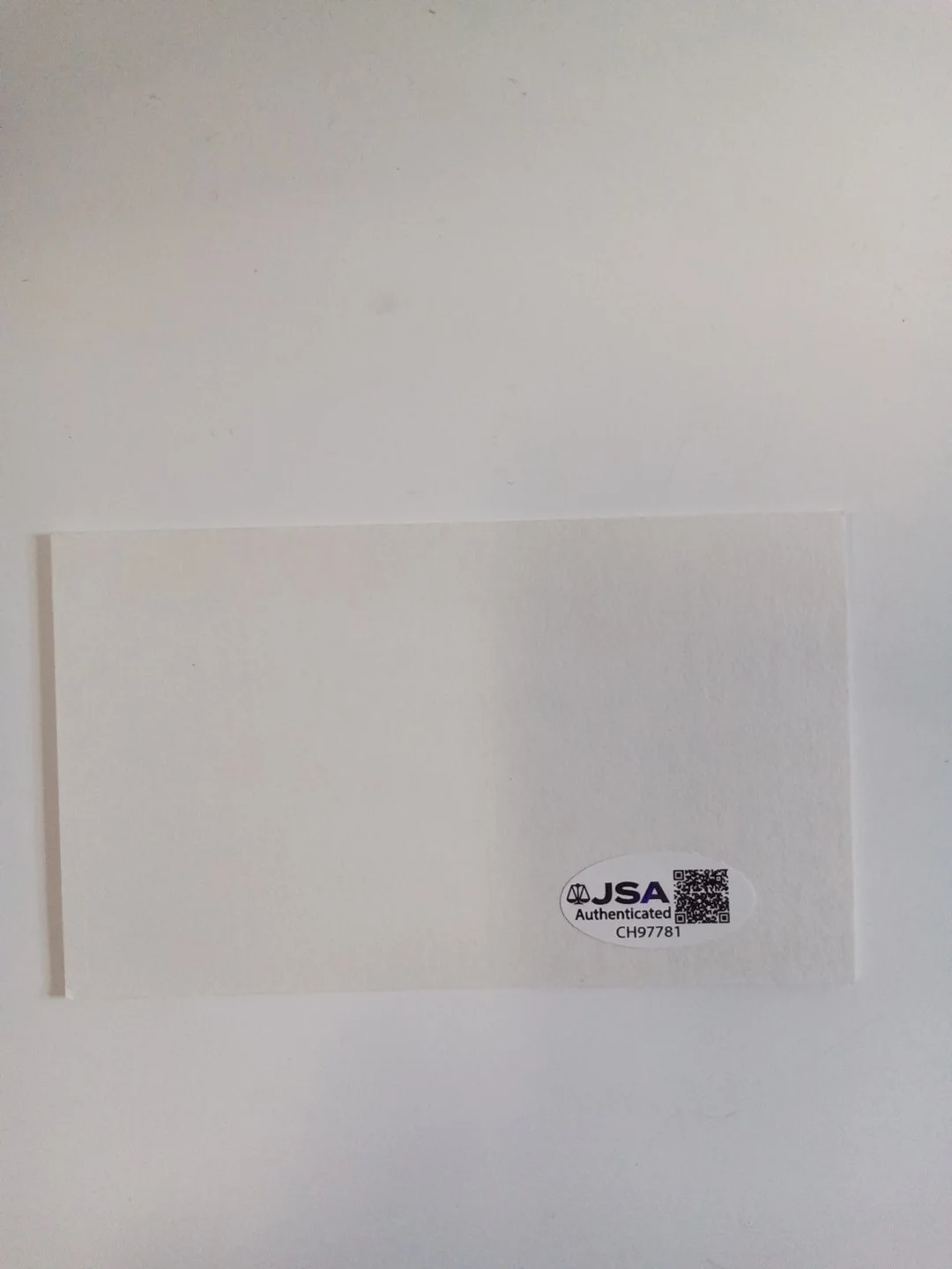 Roy Acuff Signed 4x2.5 Note Card King Of Country JSA Authenticated, изображение 3