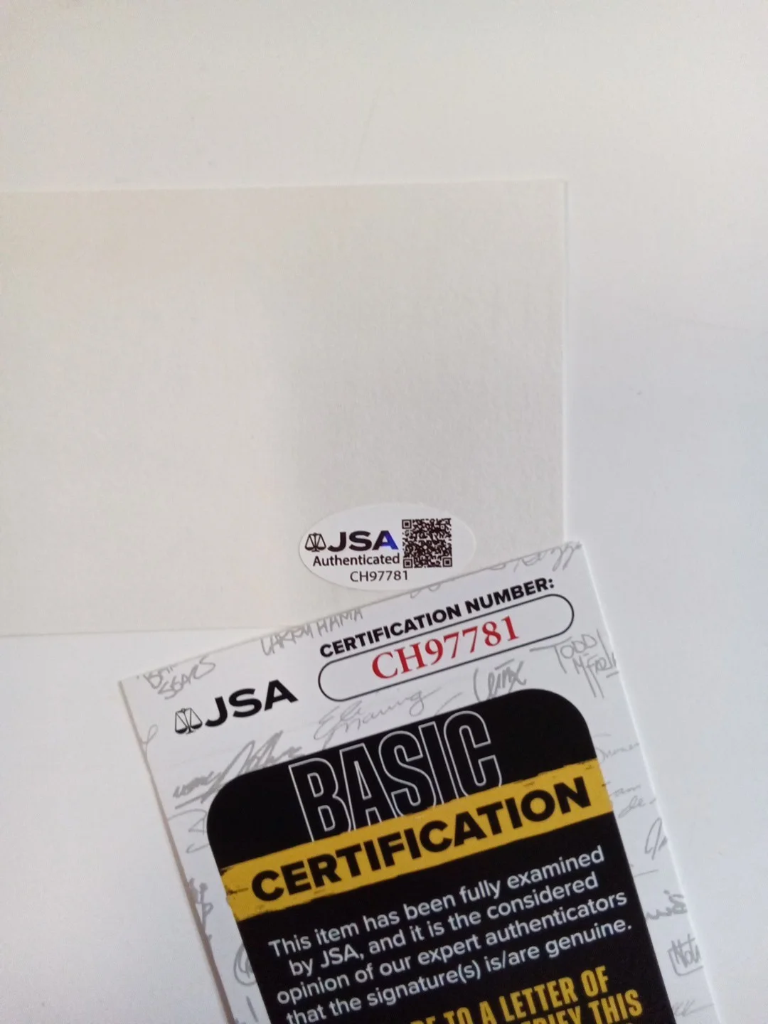 Roy Acuff Signed 4x2.5 Note Card King Of Country JSA Authenticated, изображение 4
