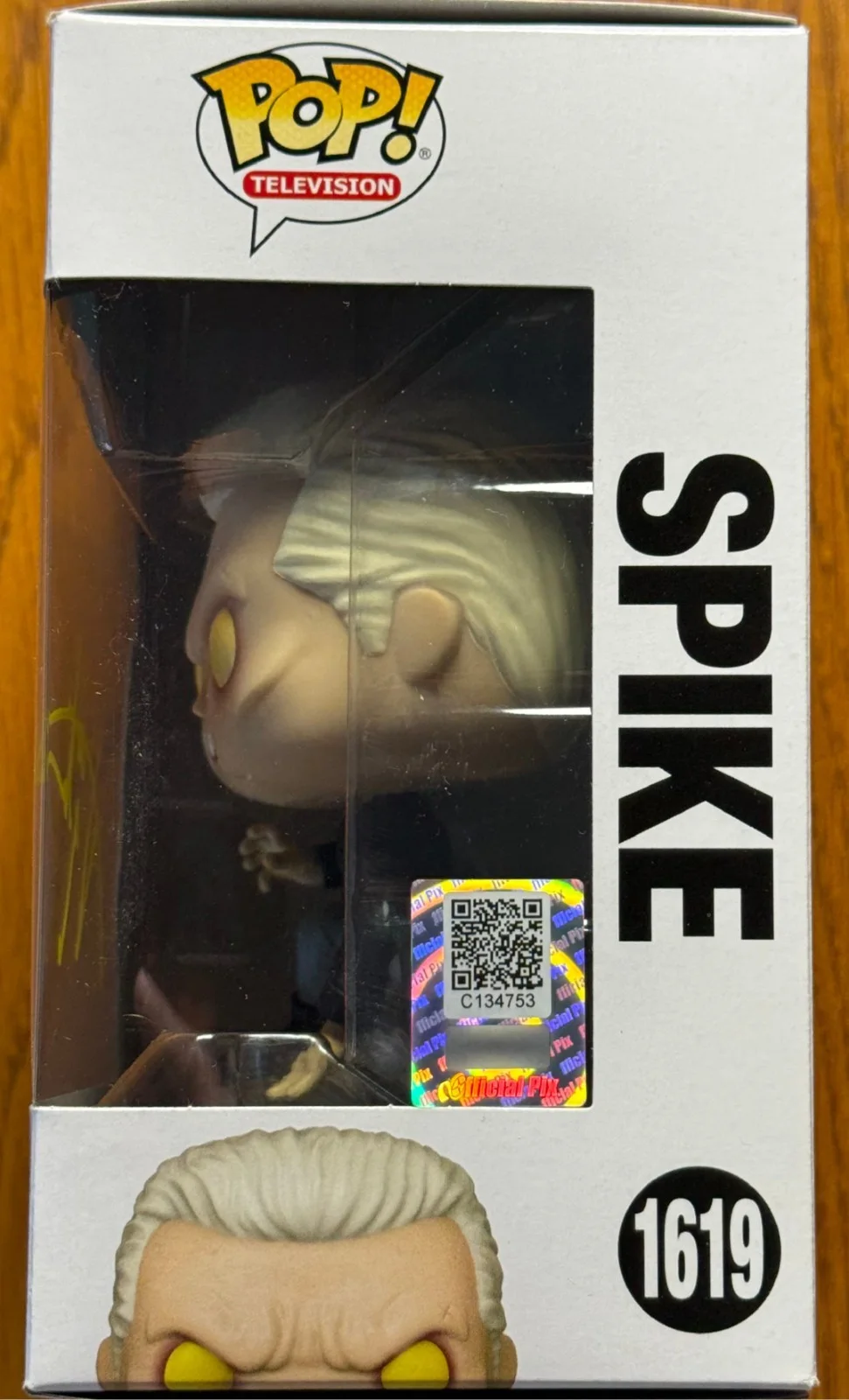 JAMES MARSTERS — JAMES MARSTERS SIGNED SPIKE FUNKO POP 1619 BUFFY THE VAMPIRE SLAYER OFFICIAL PIX, image 2