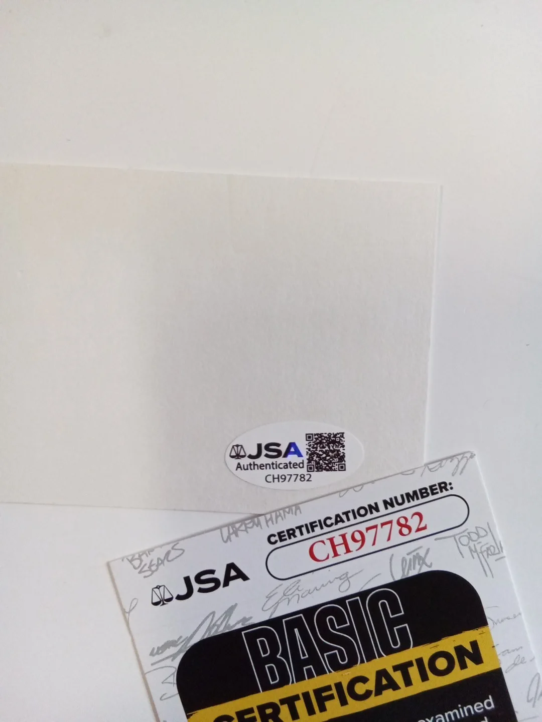 Roy Acuff Signed 4x2.5 Note Card King Of Country JSA Authenticated, image 4