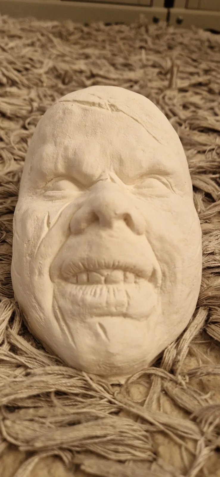 Life Size Regan Face Cast Prop Linda Blair, image 2