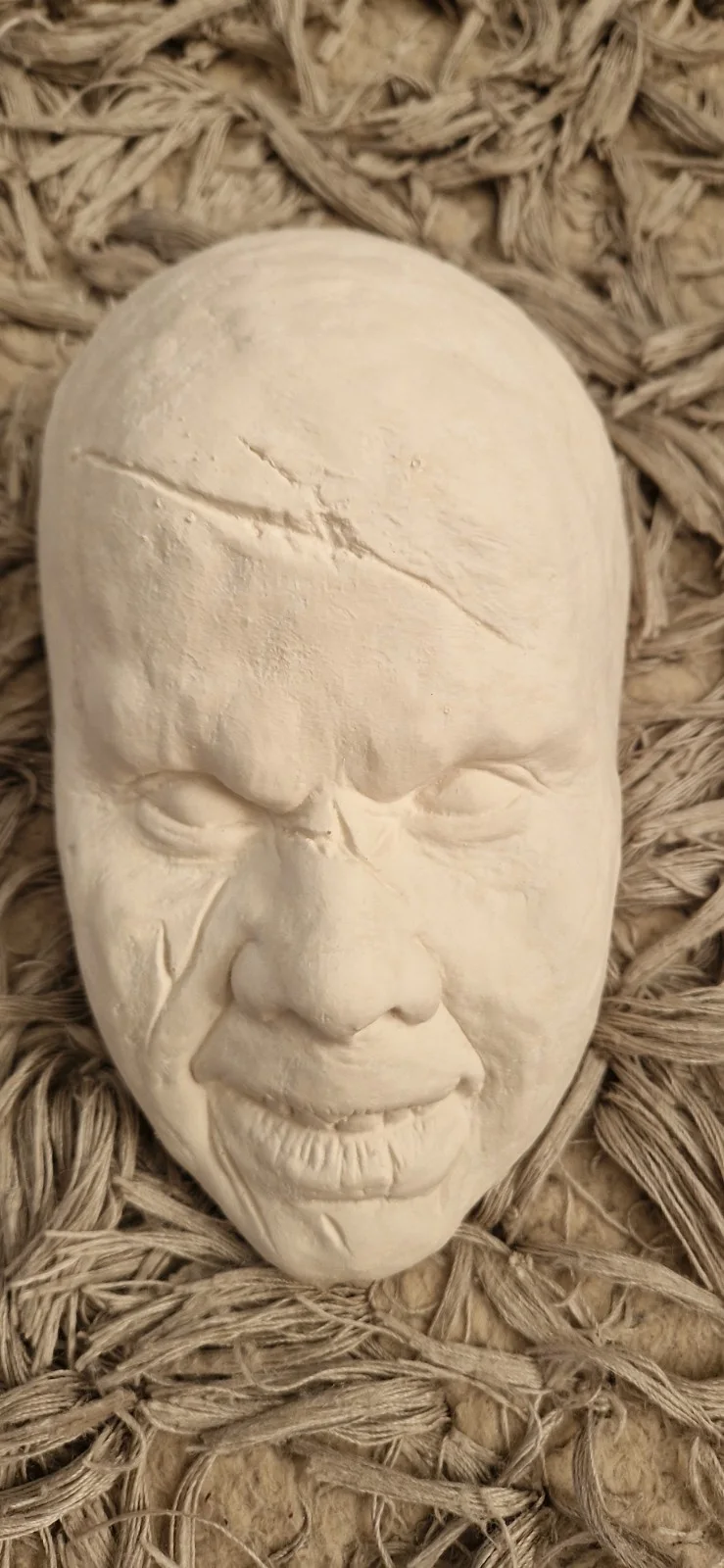 Life Size Regan Face Cast Prop Linda Blair, image 3