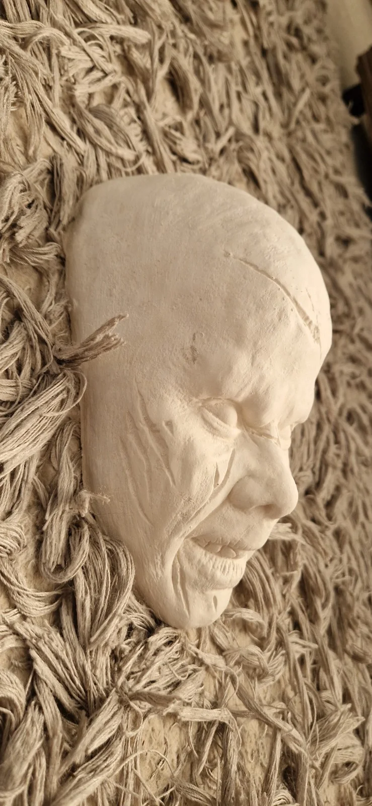 Life Size Regan Face Cast Prop Linda Blair, image 4