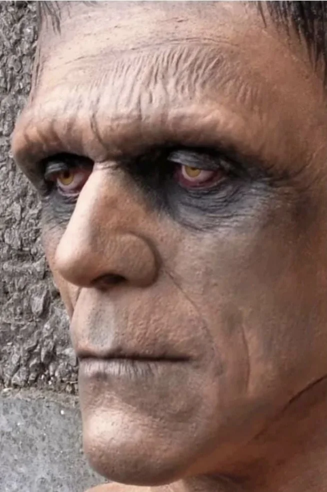 Life Face Cast Prop Frankenstein Boris Karloff Realistic Style, image 2