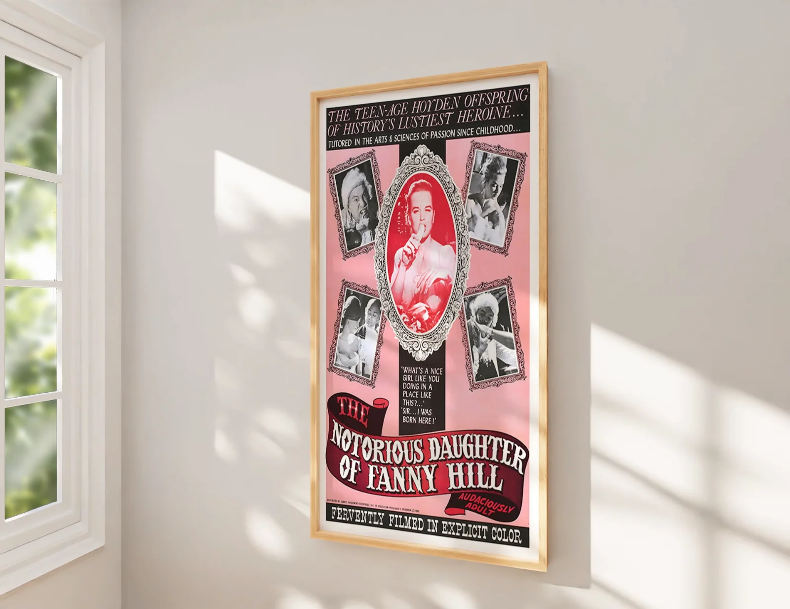 The Notorious Daughter Of Fanny Hill 1966 - Restored 27.2" x 41" US One Sheet, изображение 2
